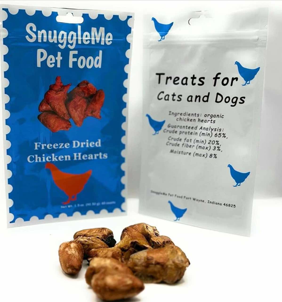 Snuggleme Freeze Dried Chicken Hearts