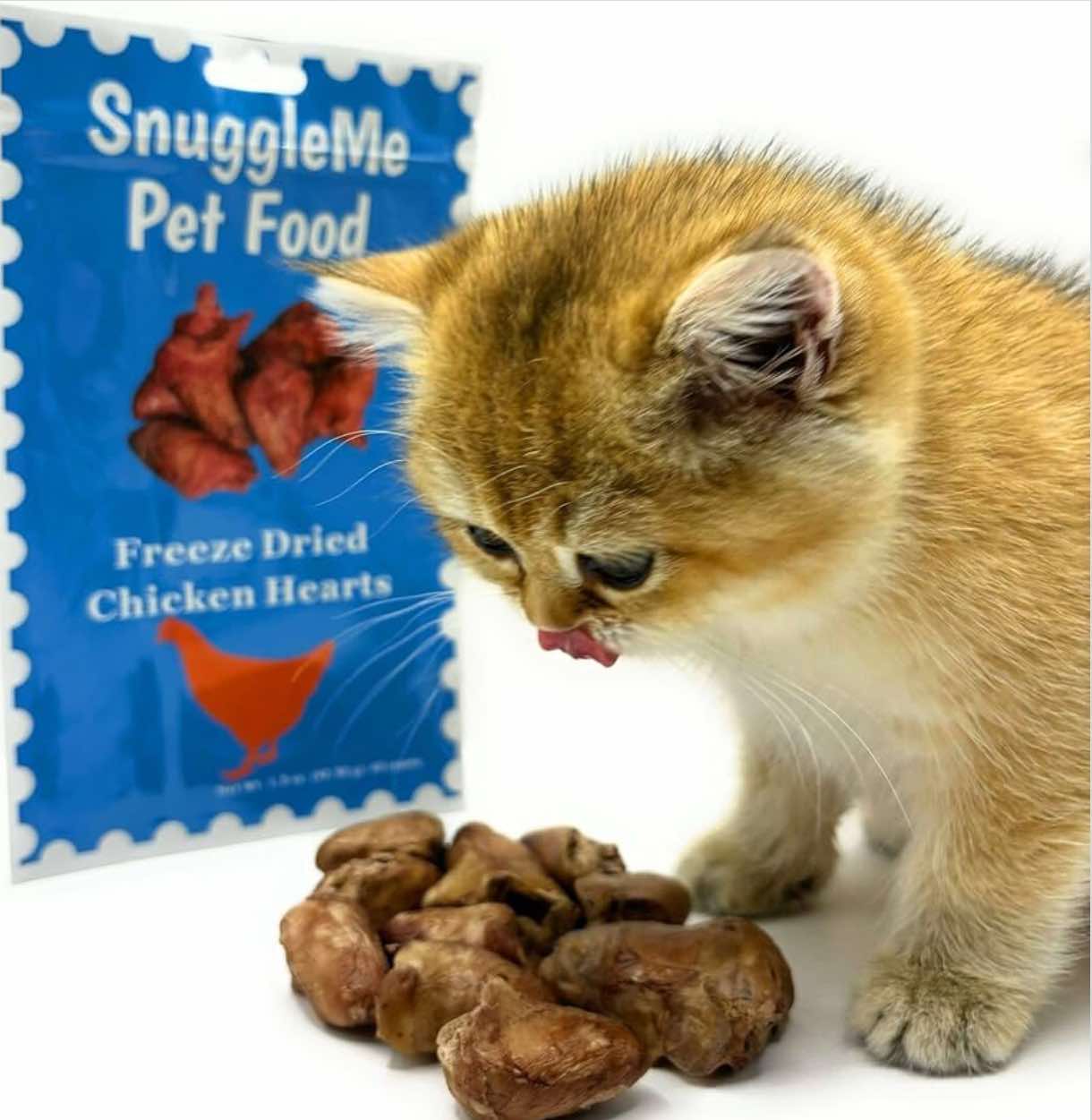 Snuggleme Freeze Dried Chicken Hearts