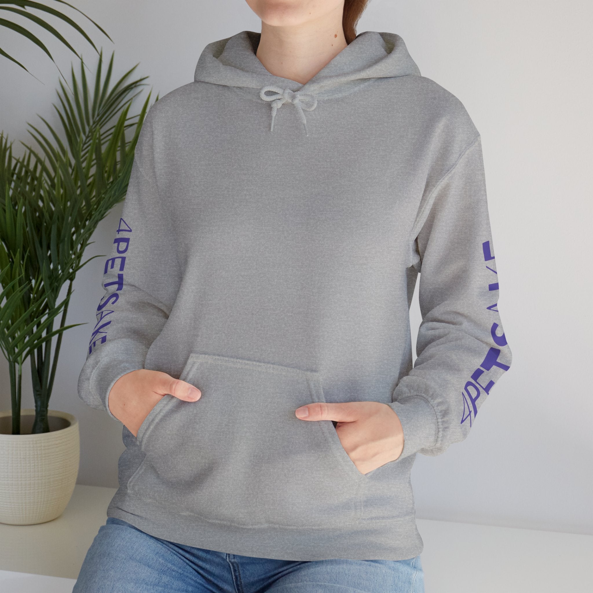 4Petsake Logo Hoodie — Pet Rescue & Adoption Support Pullover