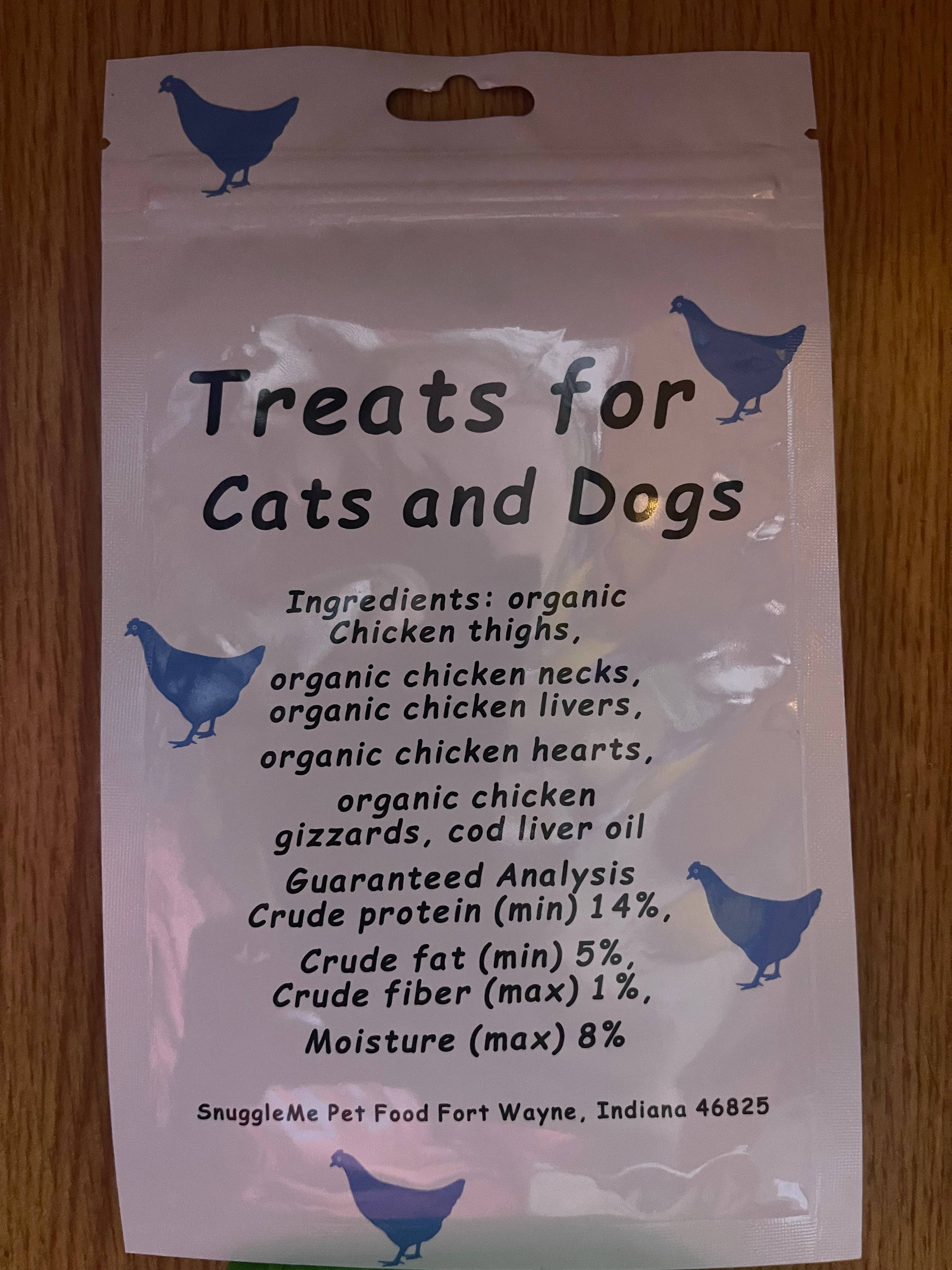 Snuggleme Freeze Dried Chicken bites