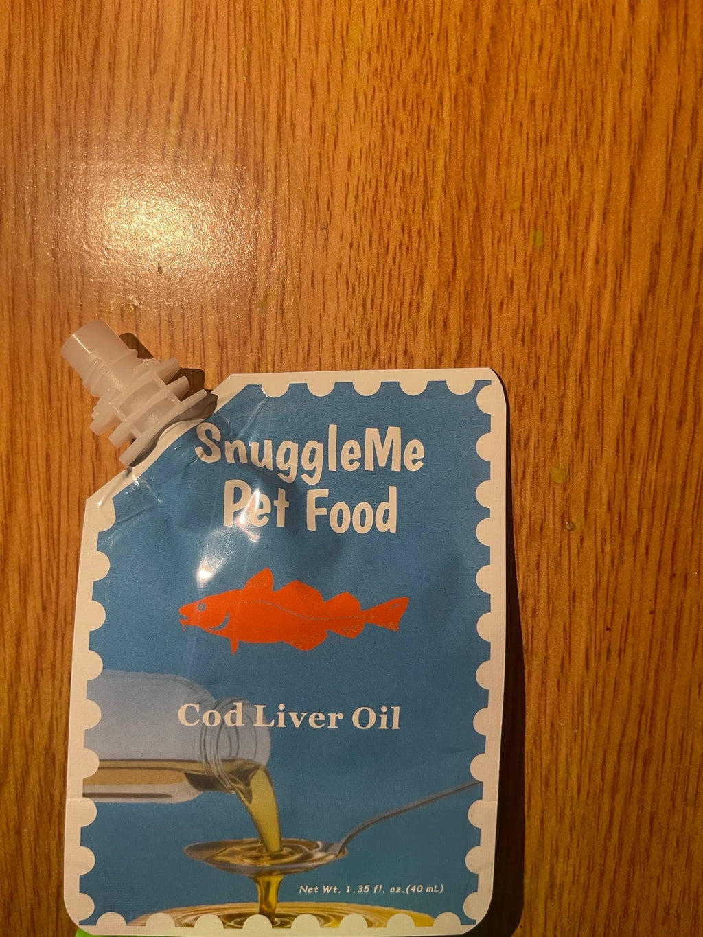 Snuggleme Cod liver oil for cats and dogs