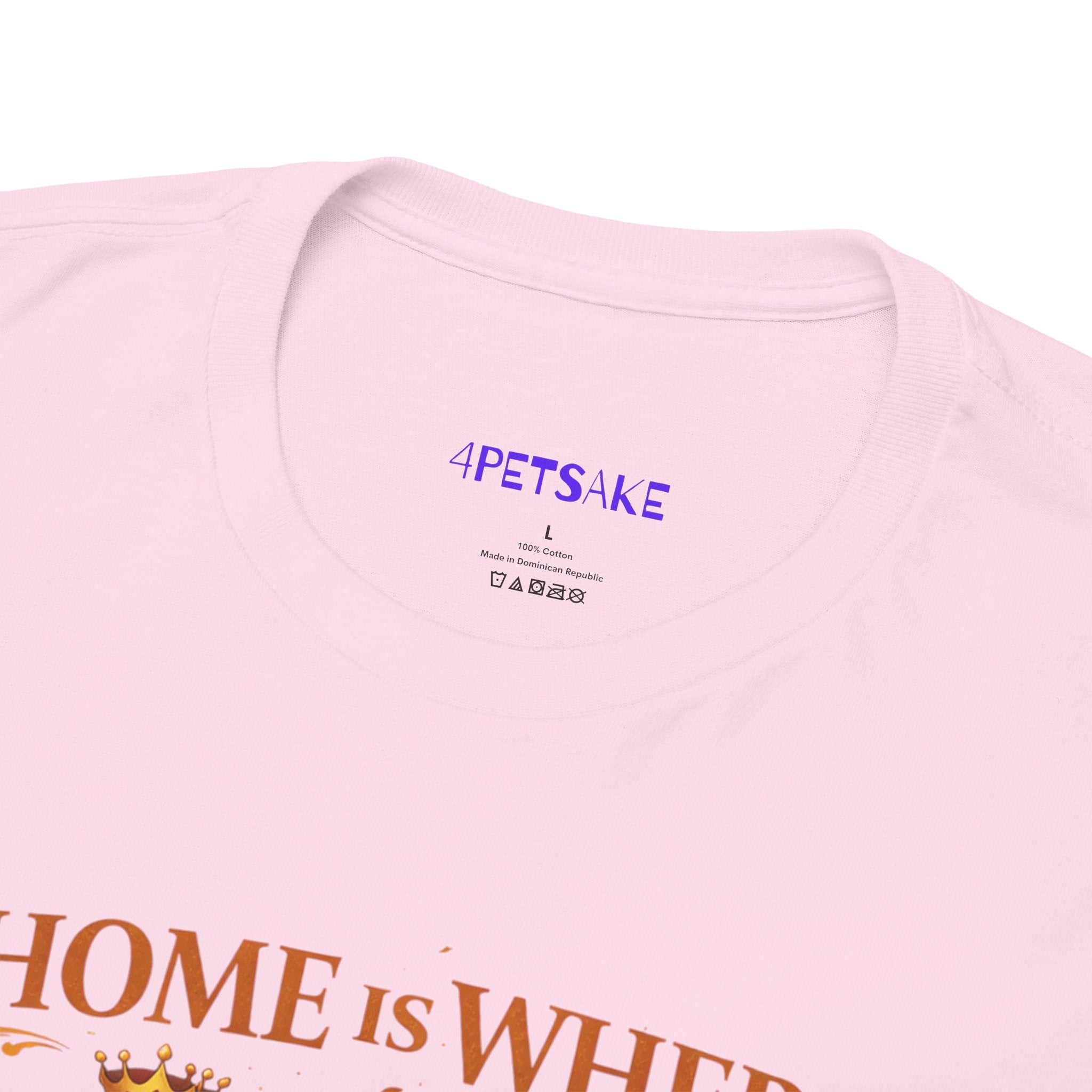 Cat Judgment T-Shirt — "Home Is Where the Cat Is Judging You" Graphic Tee