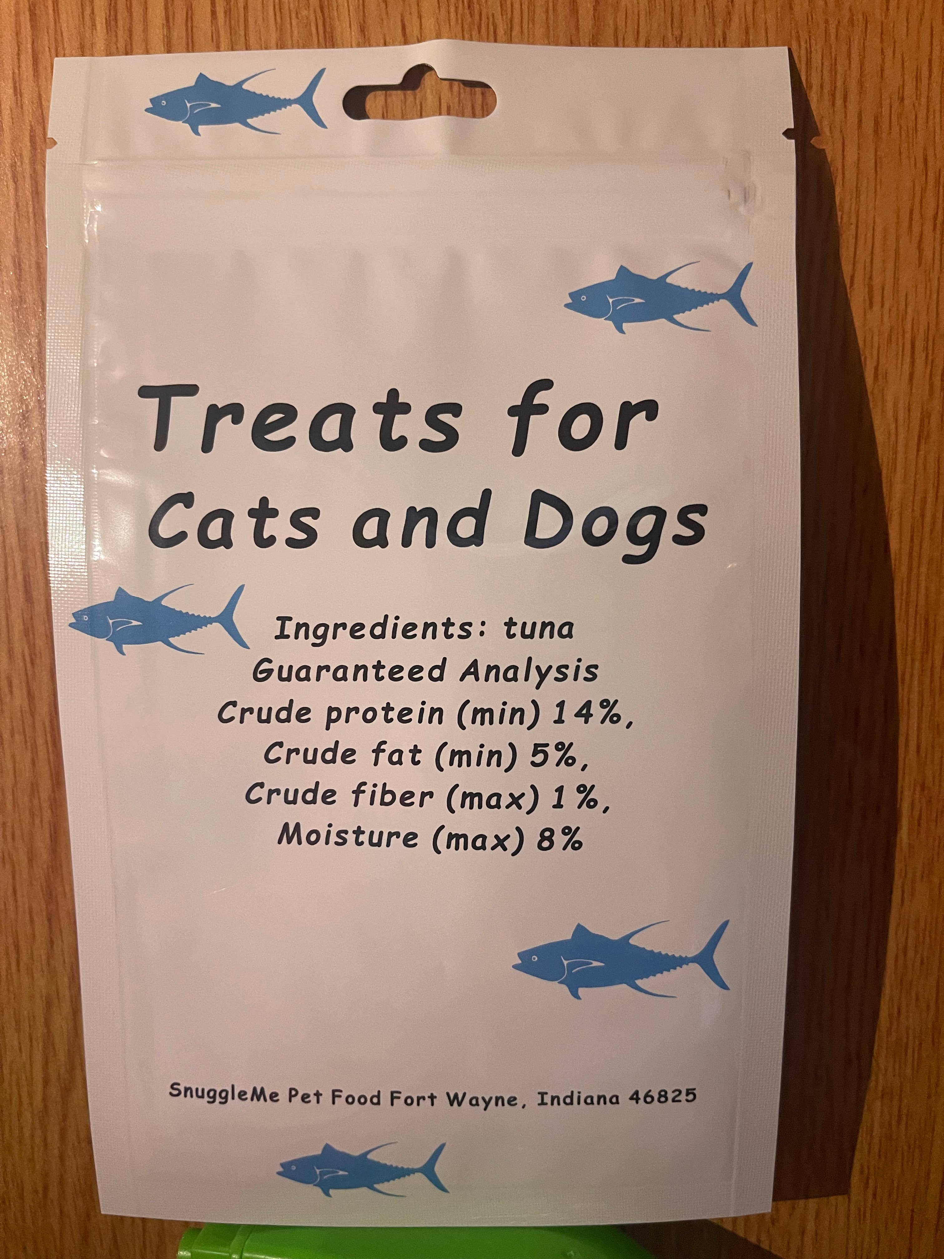 Snuggleme Freeze Dried tuna nuggets