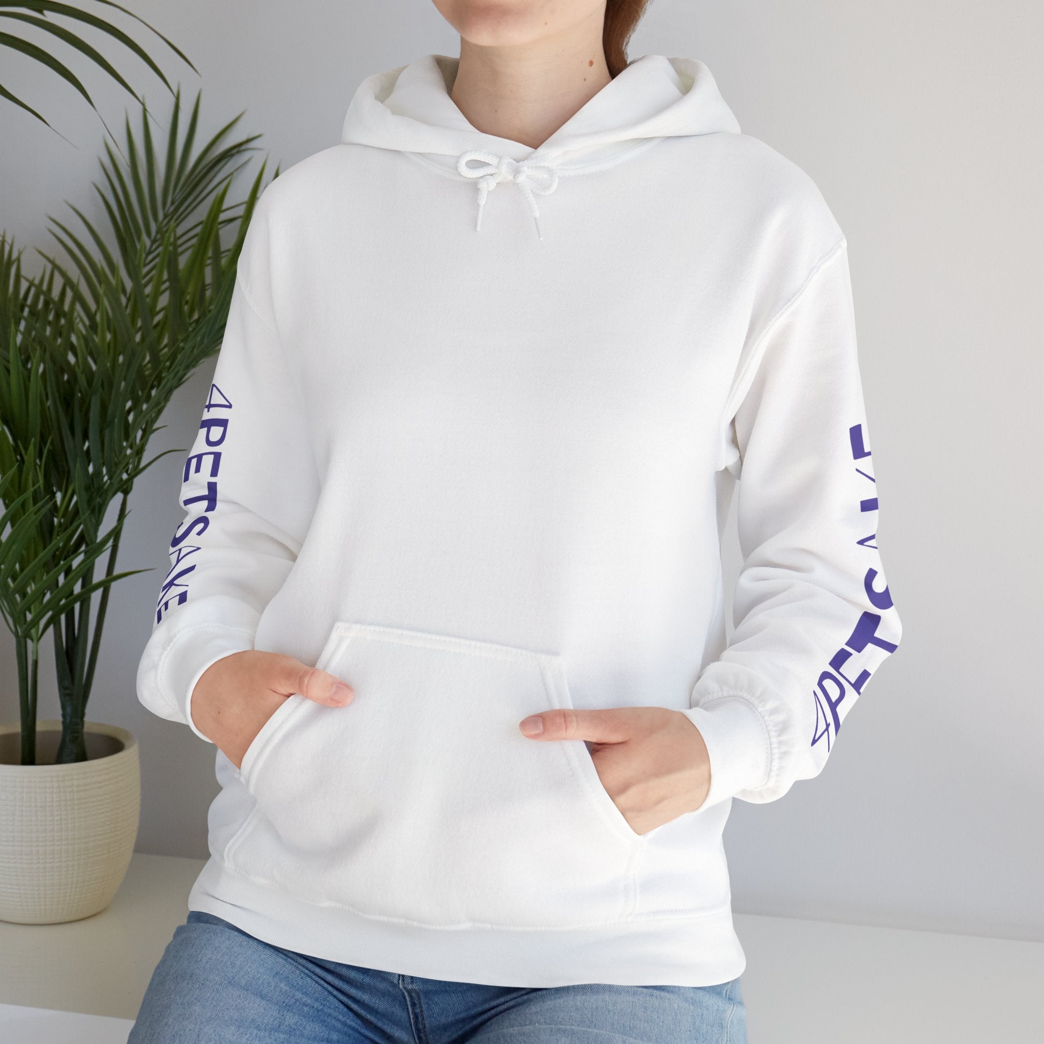 4Petsake Logo Hoodie — Pet Rescue & Adoption Support Pullover