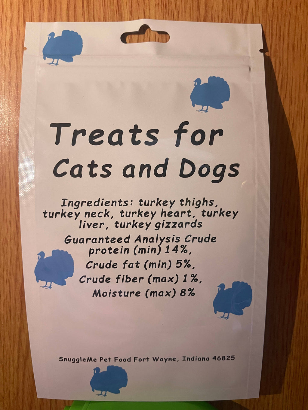Snuggleme Freeze dried turkey nuggets