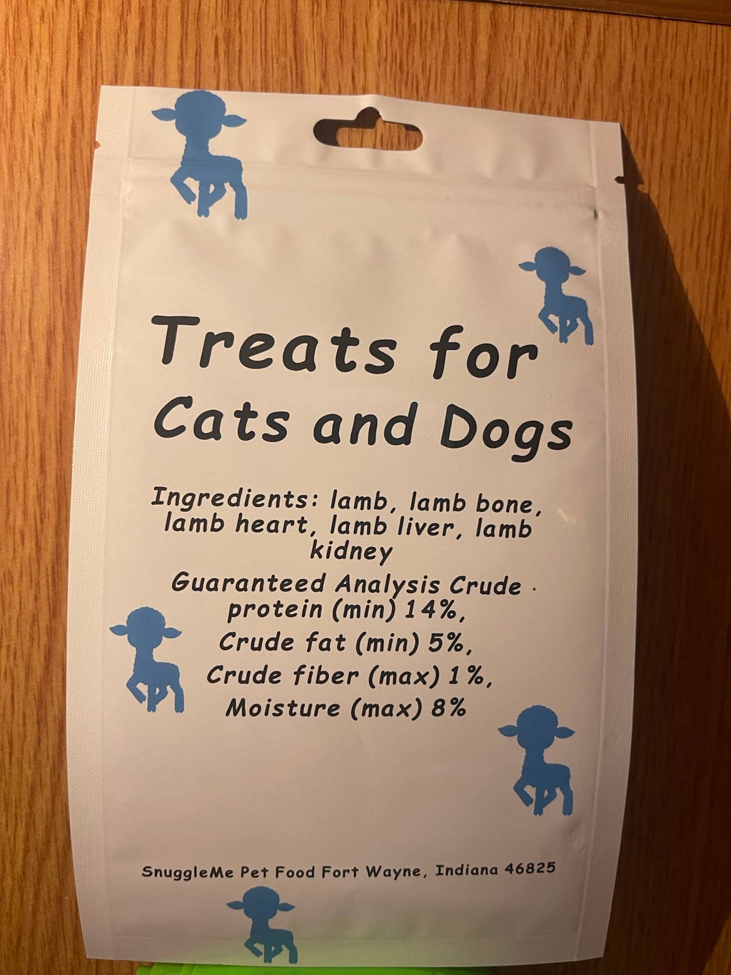 Snuggleme Freeze Dried Lamb nuggets