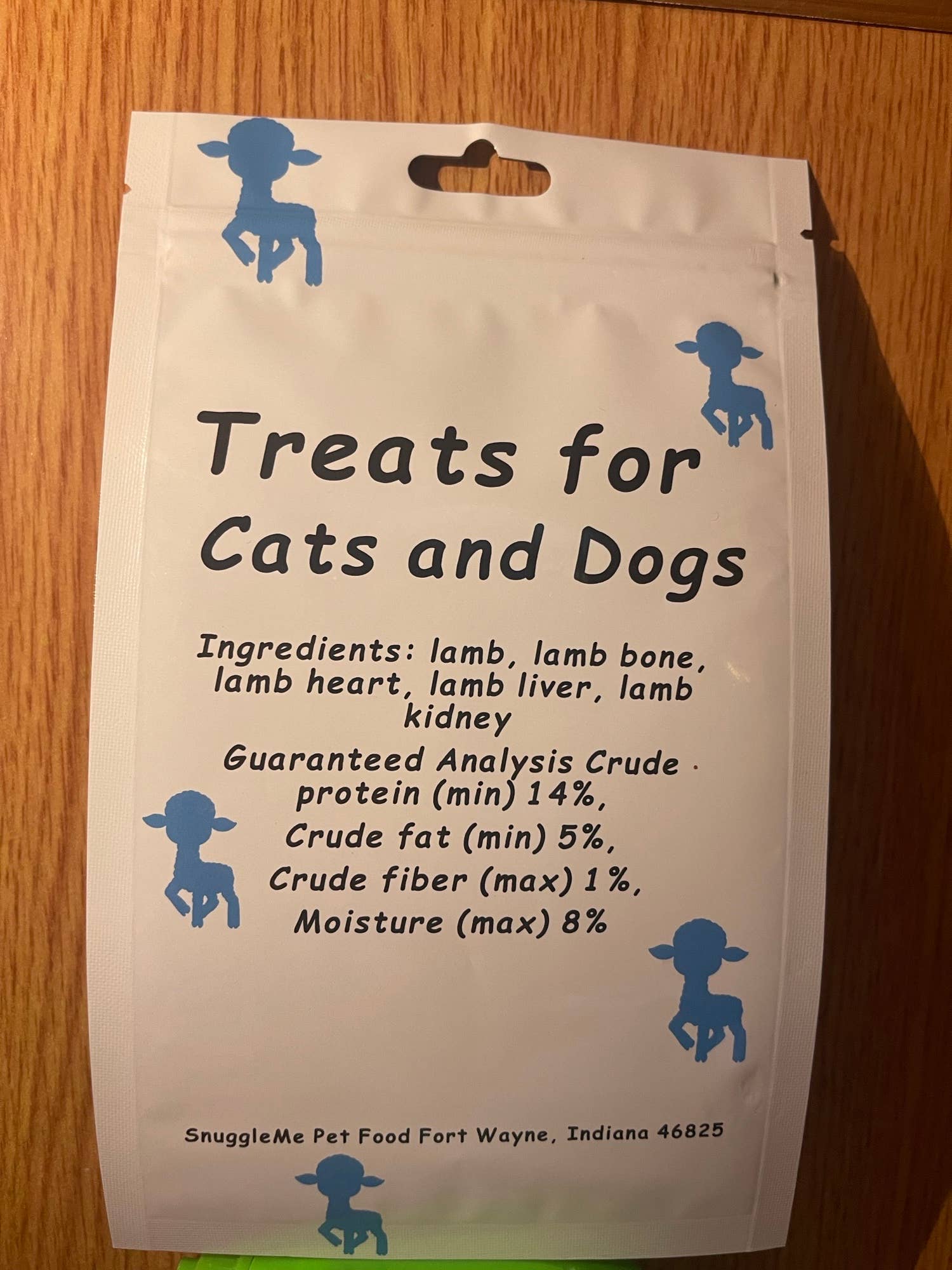 Snuggleme Freeze Dried Lamb nuggets