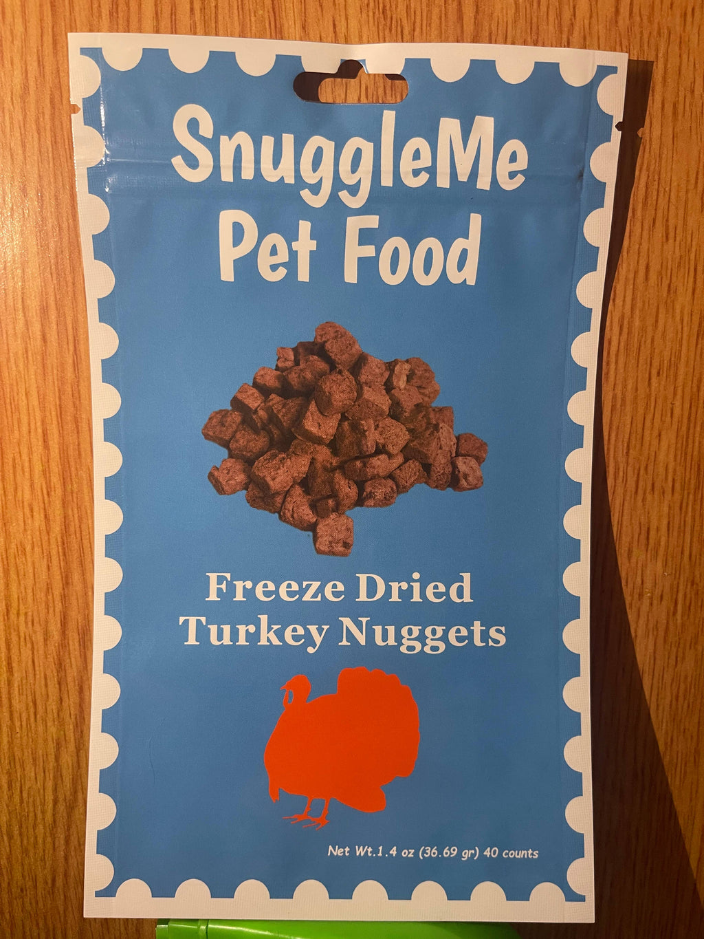 Snuggleme Freeze dried turkey nuggets