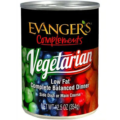12.5oz Evanger's Super Premium Vegetarian Dinner For Dogs & Cats