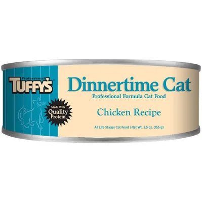 5.5oz Tuffy's Dinnertime Cat Canned food
