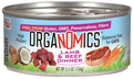 5.5oz Evanger's Cat Organomics Lamb/Beef
