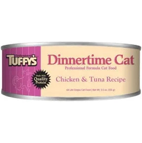 5.5oz Tuffy's Dinnertime Cat Canned food
