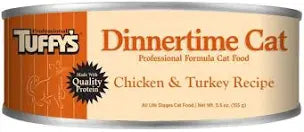 5.5oz Tuffy's Dinnertime Cat Canned food