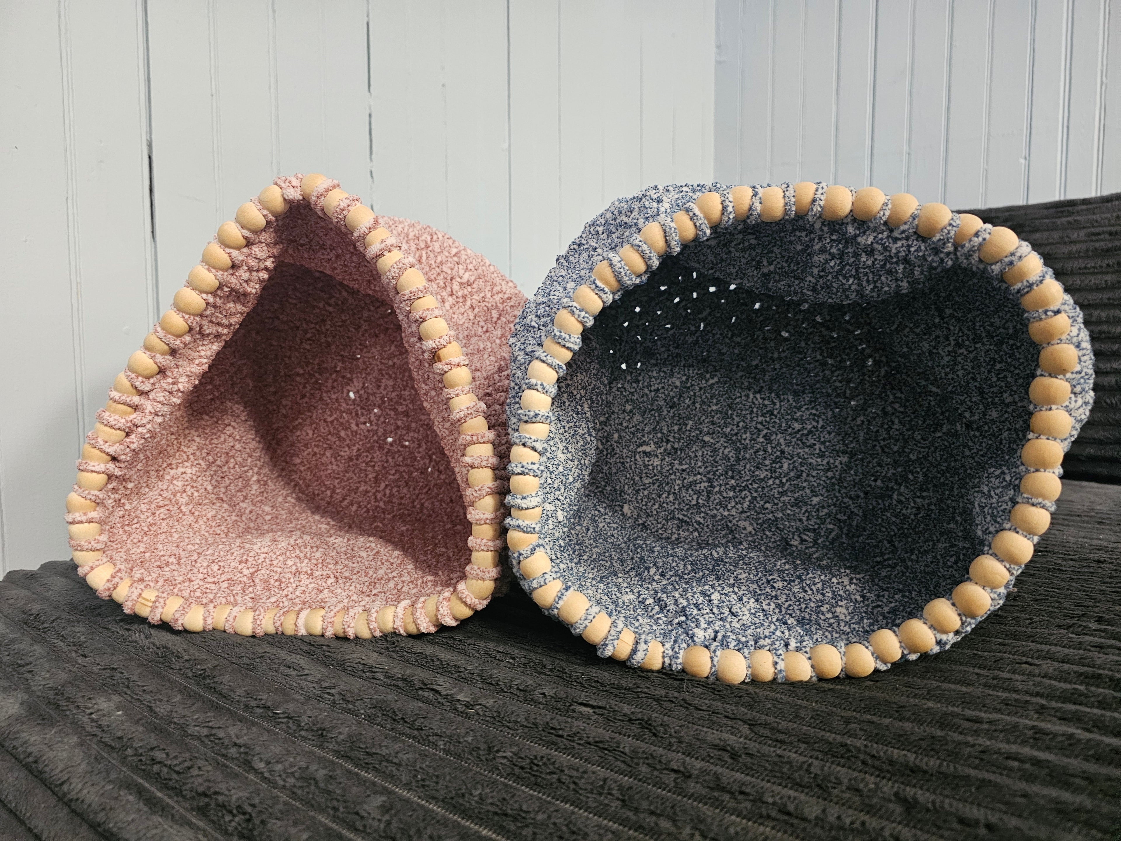 Handmade cat cave