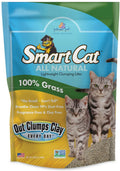 SmartCat Unscented Clumping Grass Cat Litter, 20-lb bag